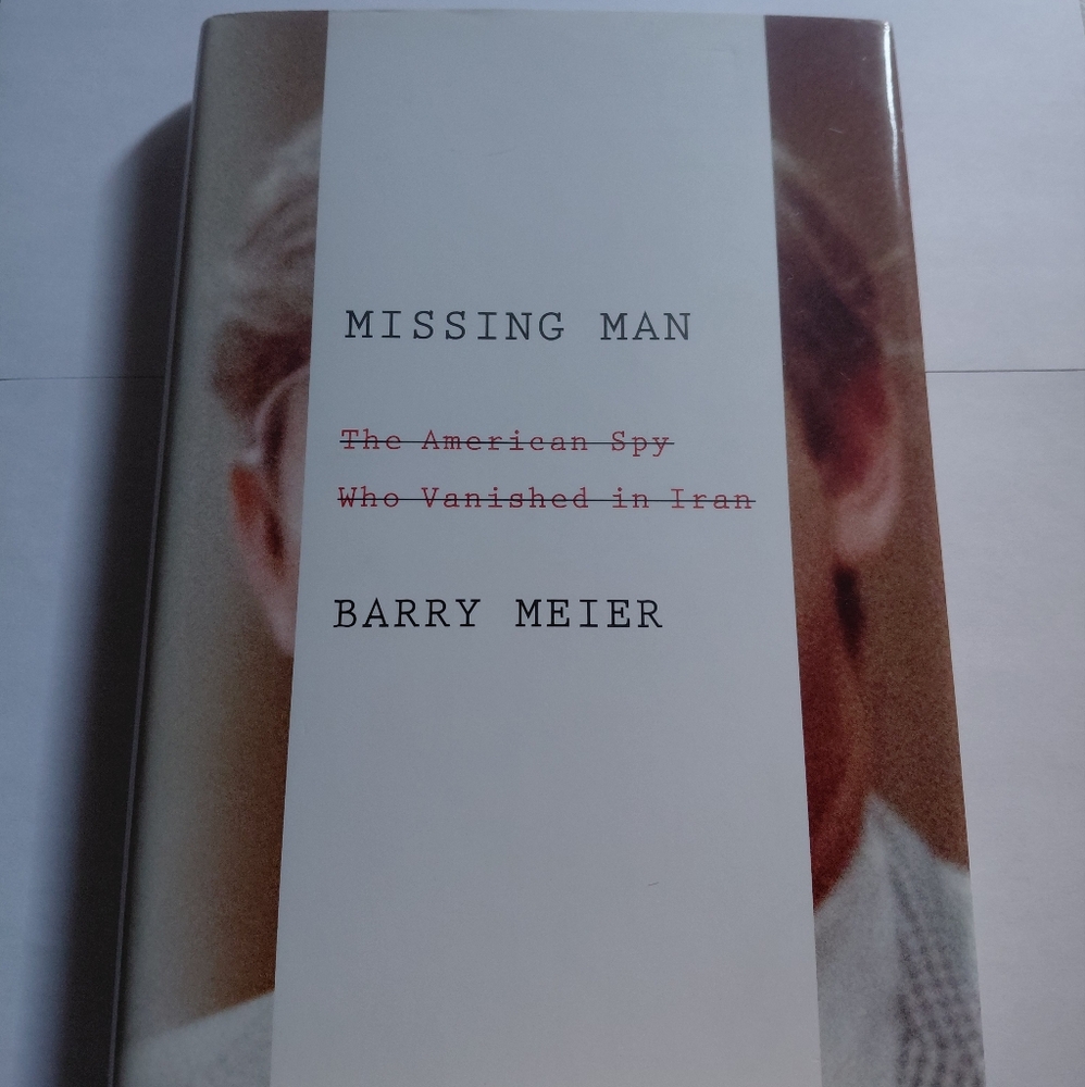 Missing Man by Barry Meier - White and Gray Cover